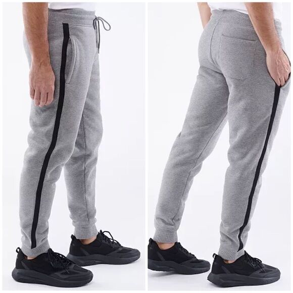 LAZER Men's Bonded Sherpa Side Stripe Joggers 2XL - Picture 10 of 16